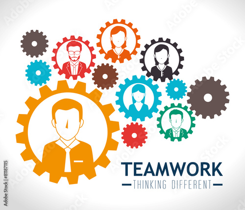 Teamwork design.