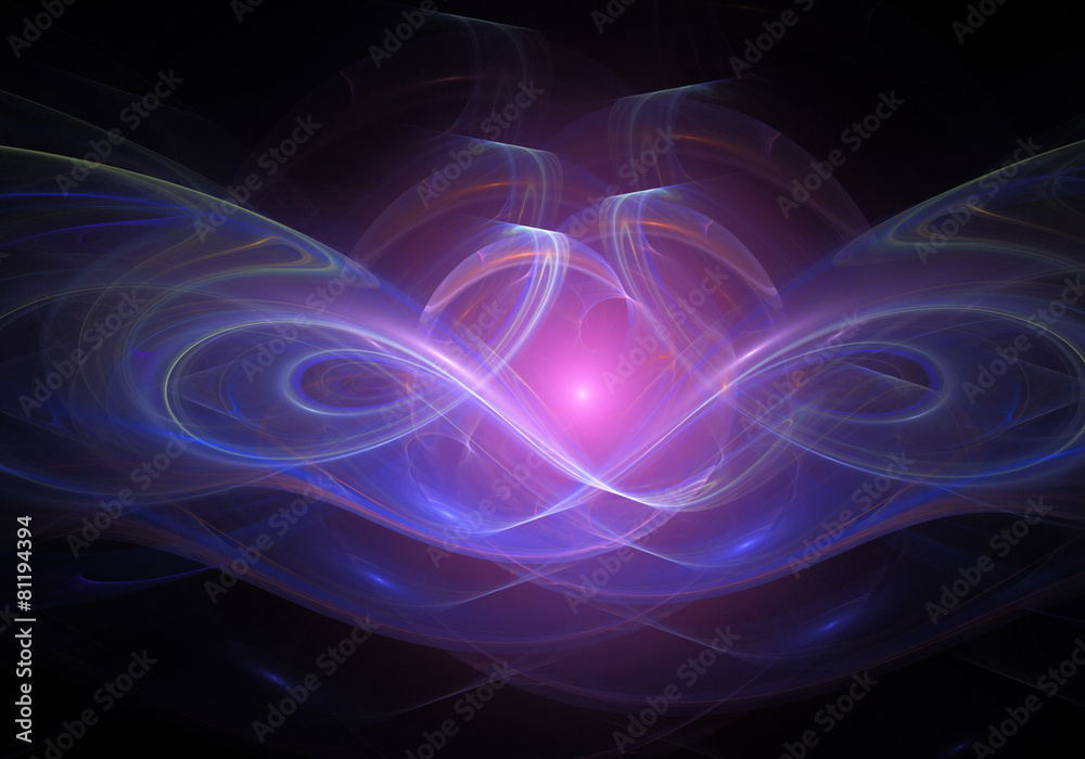 Naklejka premium Abstract fractal background