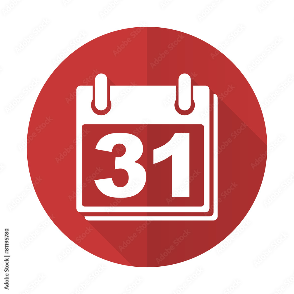 calendar red flat icon organizer sign agenda symbol calendar red flat icon organizer sign agenda symbol
