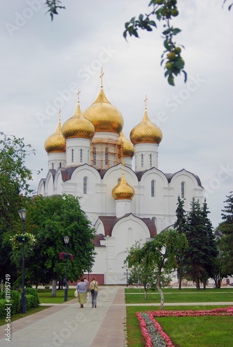 Dormition church in Yaroslavl city, Russia