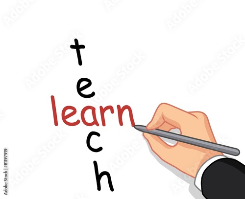 hand writing learn and teach