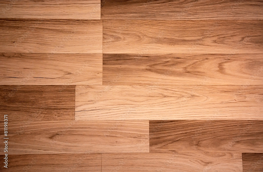 Naklejka premium Laminated flooring board. Picture can be used as a background