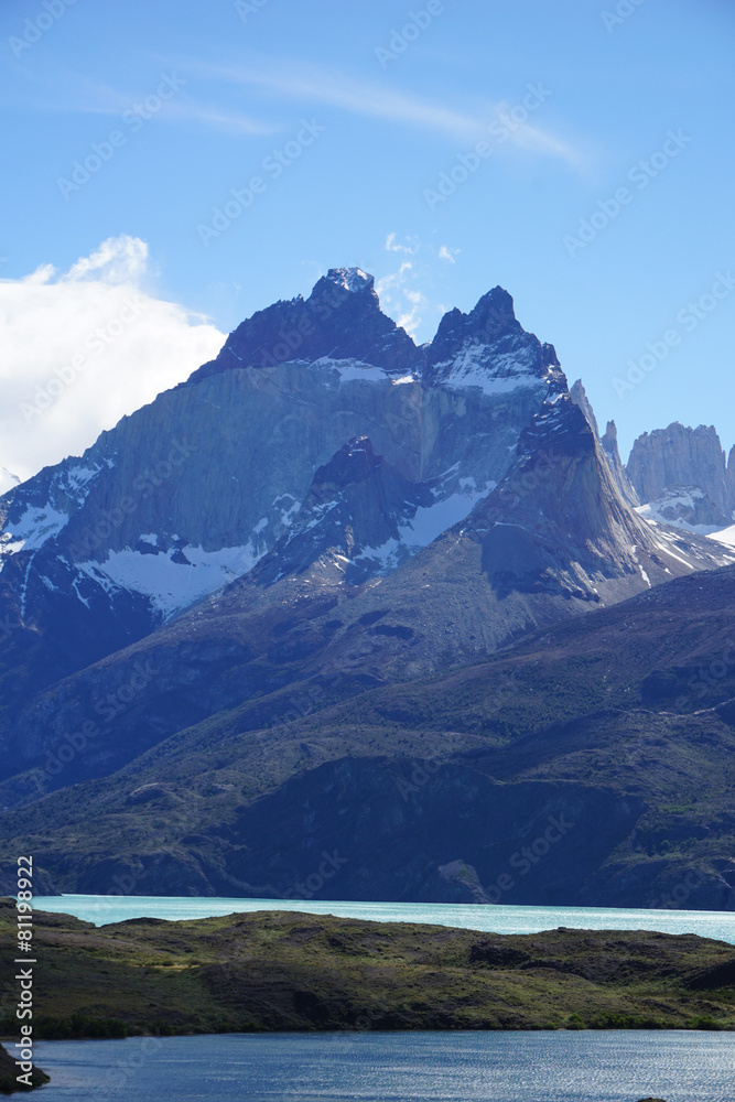 Fototapeta premium Cuernos del Paine, Torres del Paine National Park