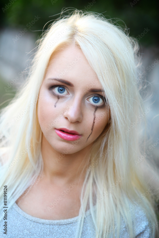 Fototapeta premium blond dziewczyna