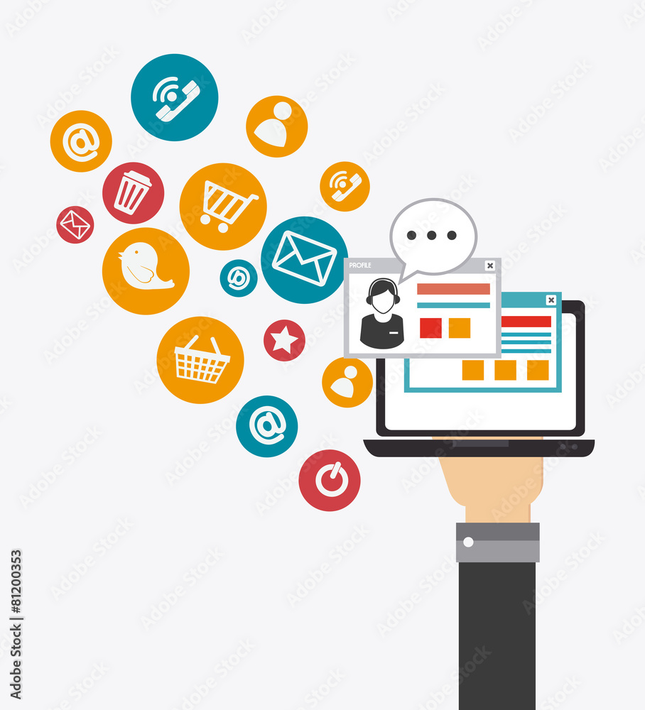 Online Media design.