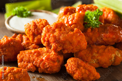 Hot and Spicy Boneless Buffalo Chicken Wings
