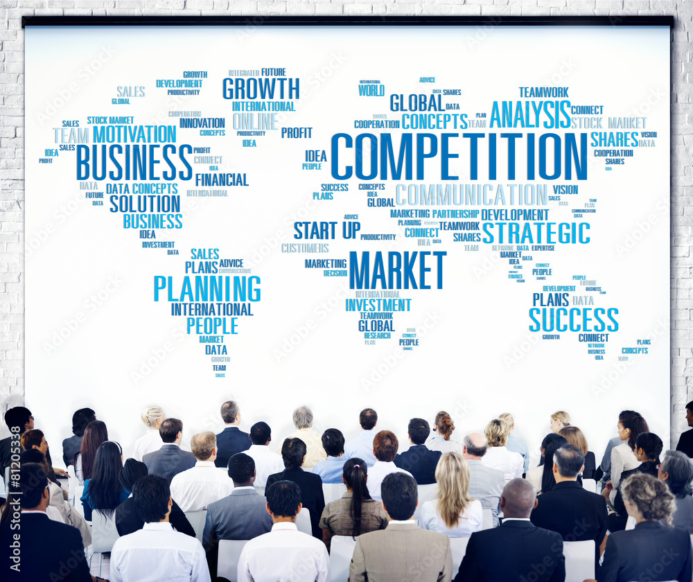 Competition Market Global Challenge Contest Concept Competition Market Global Challenge Contest Concept