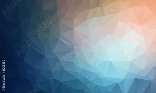 Vector Geometrical polygon abstract background