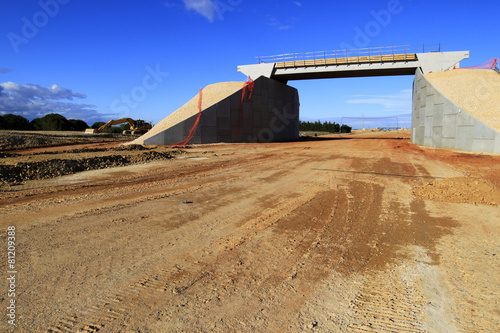 coffrage pour un pont photo