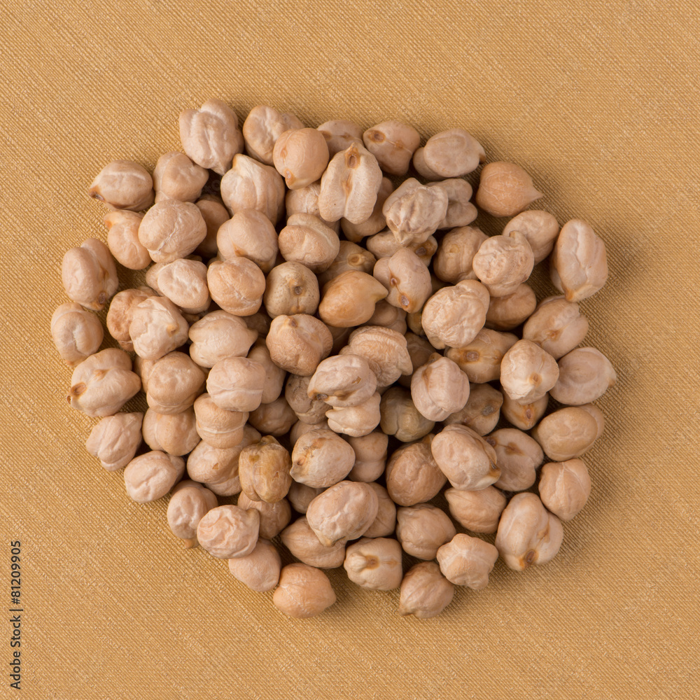 Circle of chickpeas Circle of chickpeas