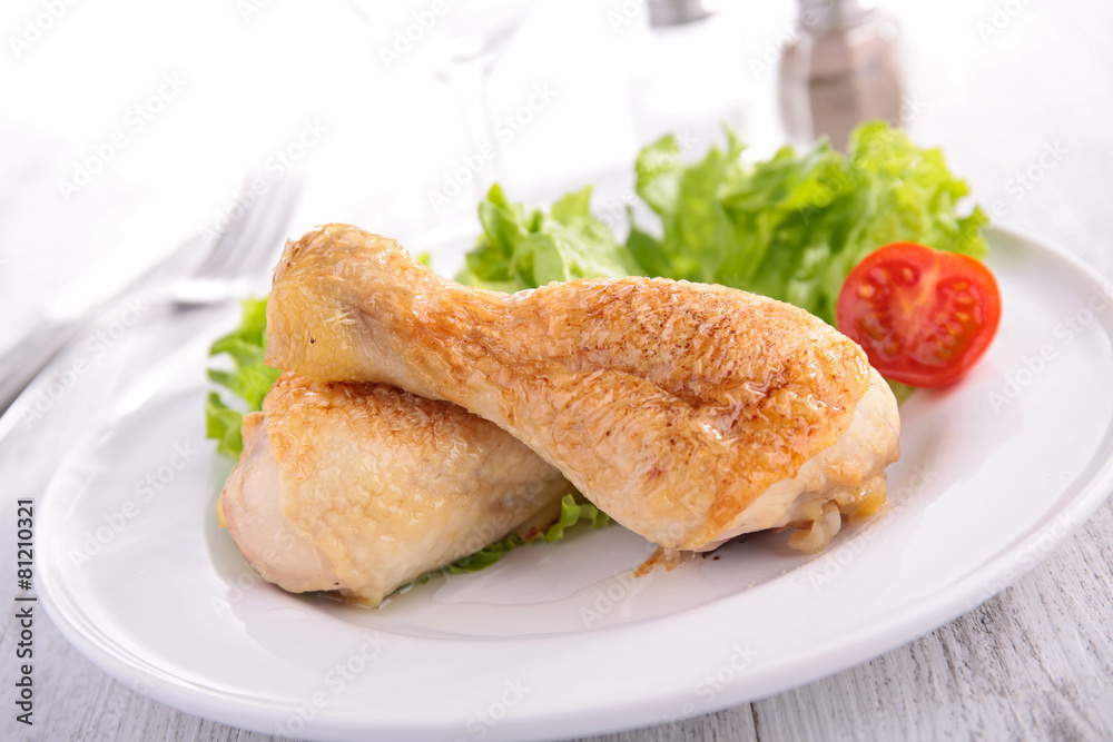 fried chicken leg fried chicken leg