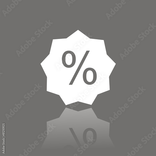Icono descuento FO reflejo
