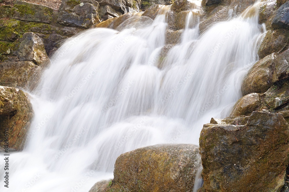 Obraz premium Wasserfall