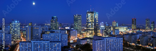 Panorama of Warsaw #81216509