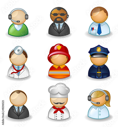 Avatars as different professions