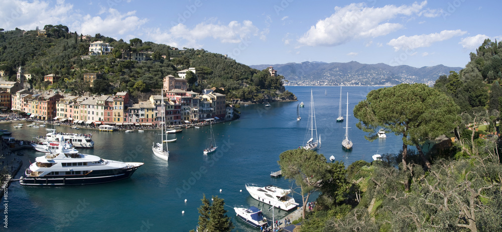 Portofino. Famous tourist destination. Liguria region, Italy