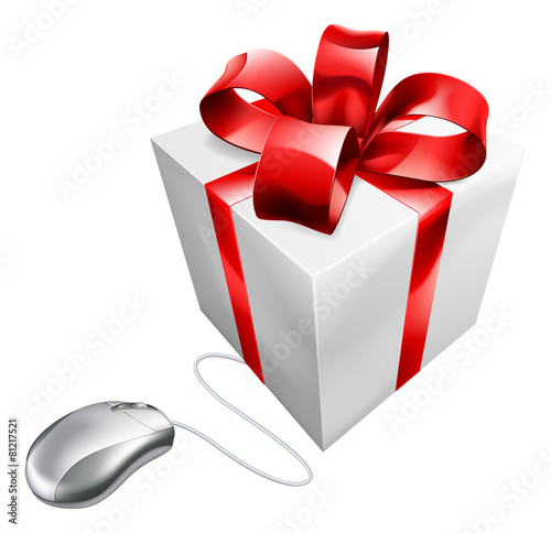 Present mouse internet gift shopping
