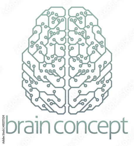 Brain computer circuit design
