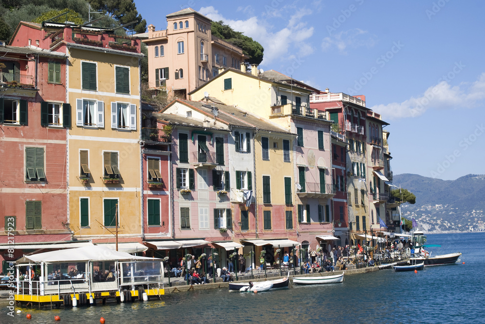 Portofino. Famous tourist destination. Liguria region, Italy