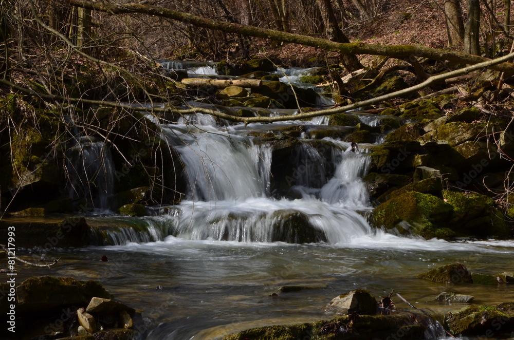 Naklejka premium wodospad