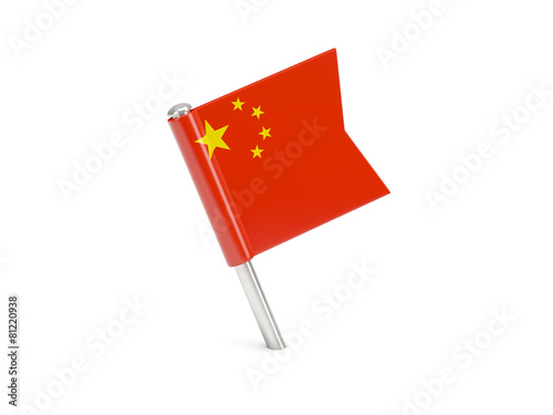 Flag pin of china