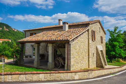 Tuscan farmhouse in Italy