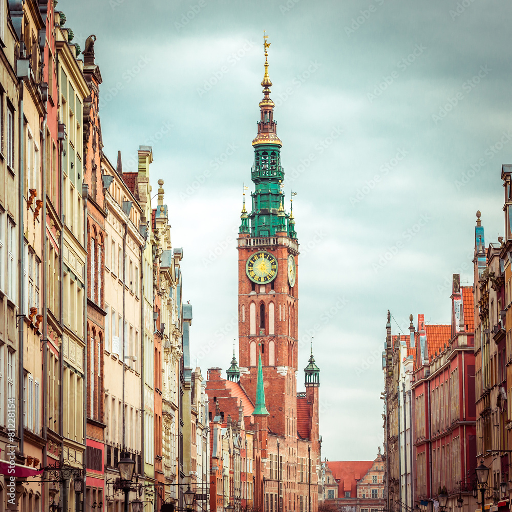 Fototapeta premium Historic Old Town with the town hall
