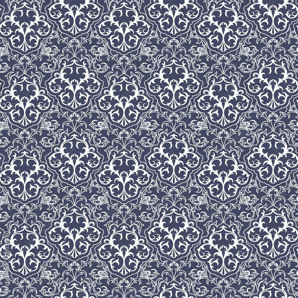 Seamless Damask Pattern