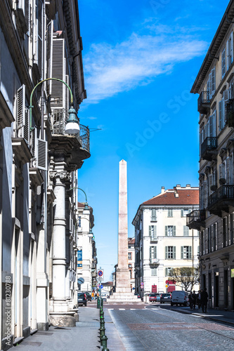 The Obelisk of Piazza Savoia, Turin photo