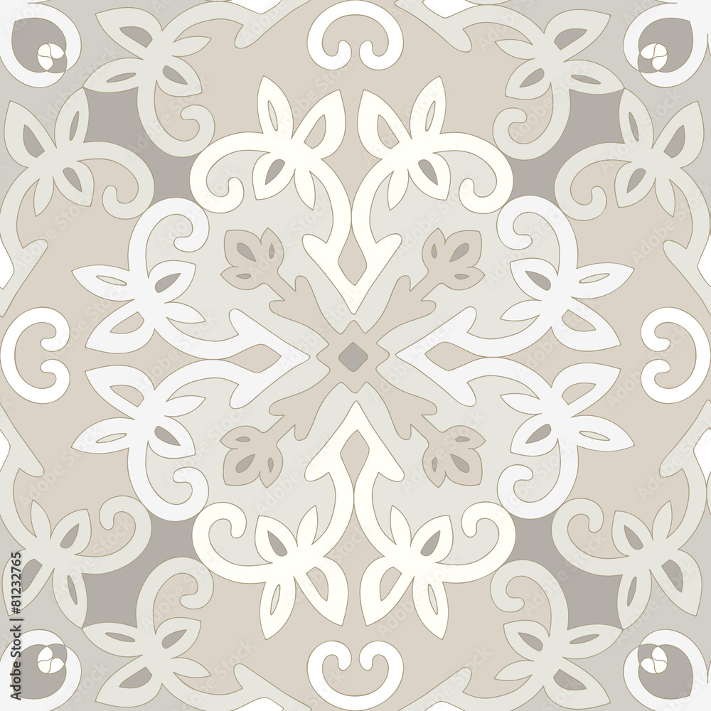 Fototapeta premium Elegant vector seamless ethnic pattern.