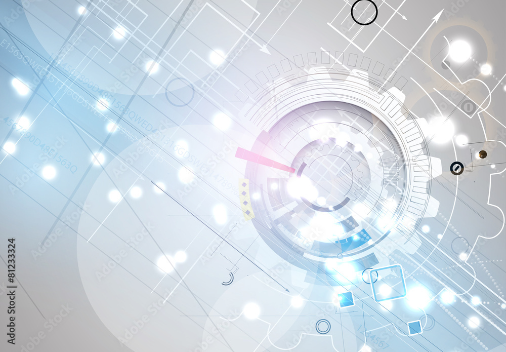 Obraz premium New Technology business background