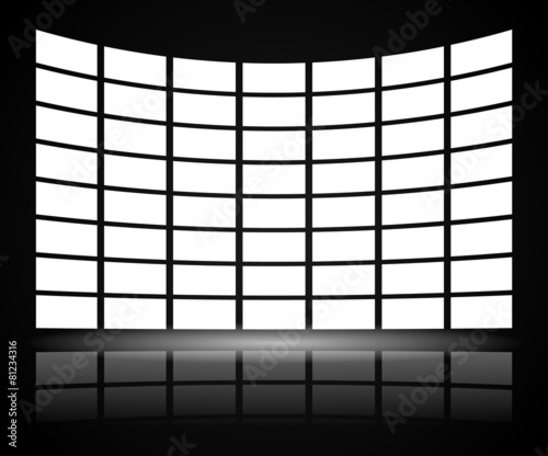 Video Wall with distortion