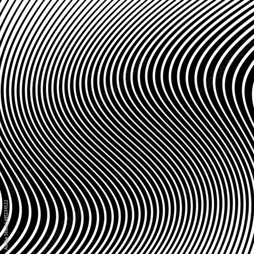 Abstract background with wavy lines. Wavy lnes vector