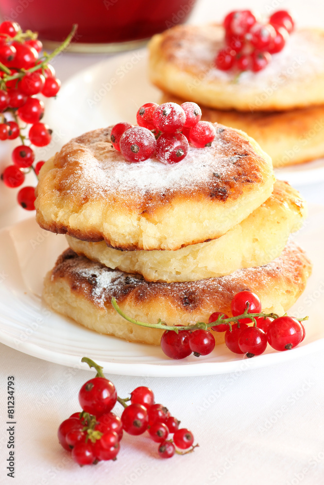 Delicious homemade carnival cheese pancakes
