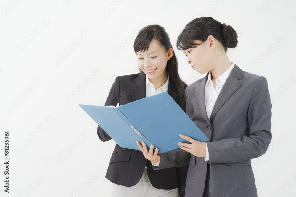 打ち合わせ・ビジネスウーマン