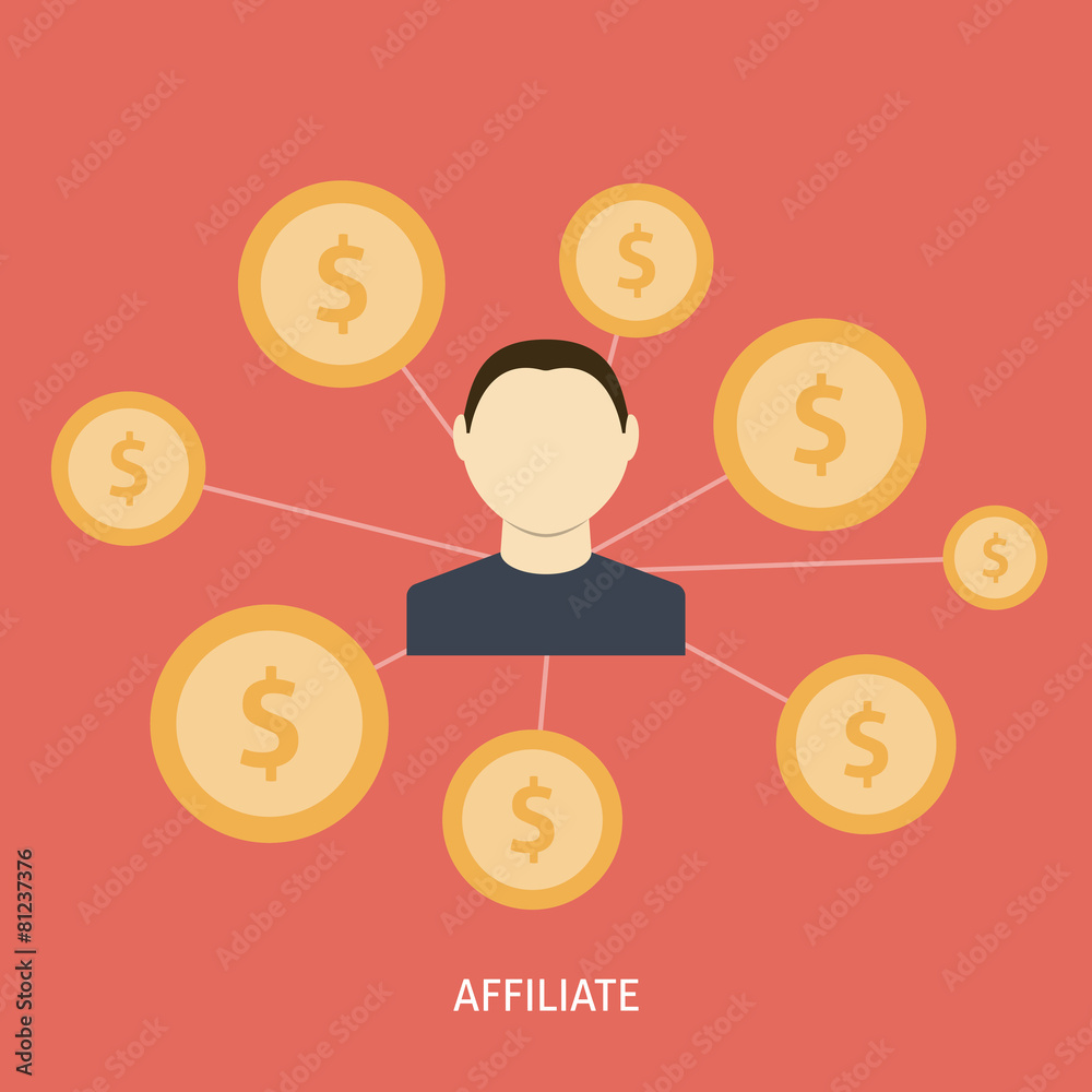 Affiliate Icon Flat Affiliate Icon Flat