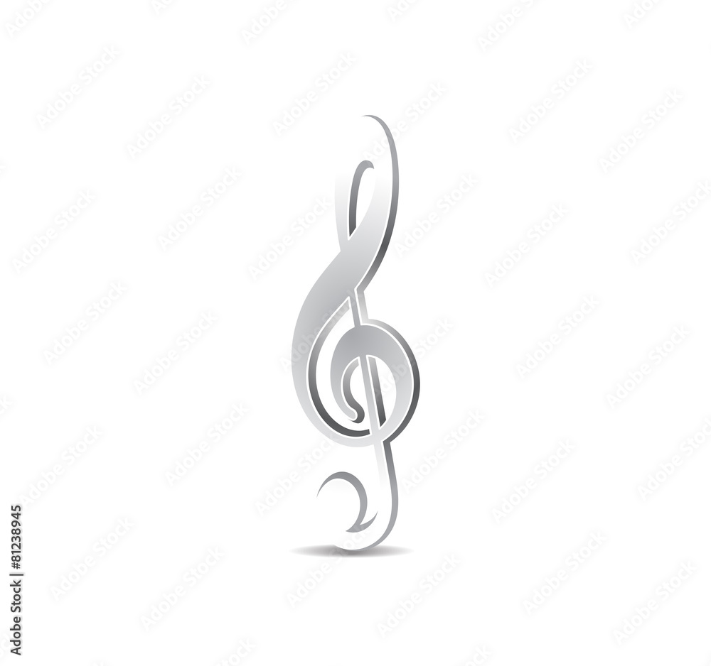 treble clef business simple logo symbol treble clef business simple logo symbol