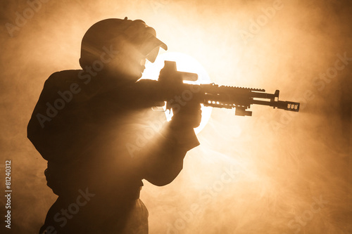 Russian special forces operator photo