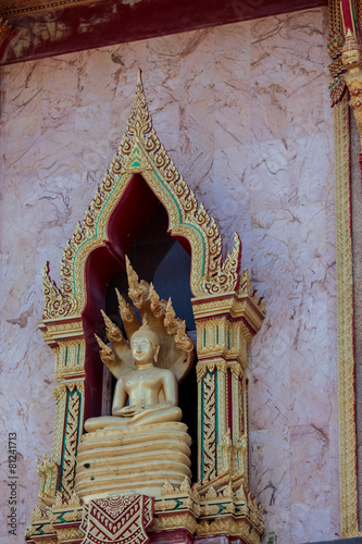 Wat Chalong temple in Thailand