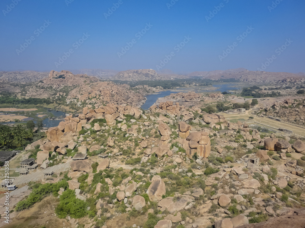 Hampi boulders from India