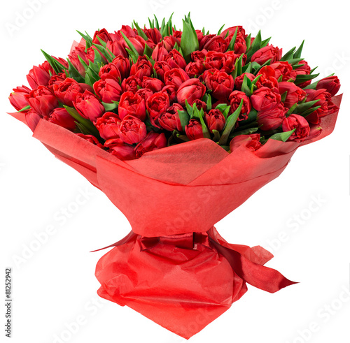 Fototapeta Naklejka Na Ścianę i Meble -  Bouquet of tulips