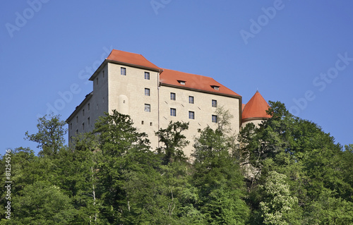 Castle Rajhenburg in Brestanica. Municipality of Krsko. Slovenia