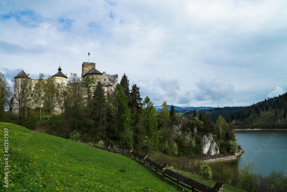 Medieval castle in Niedzica, Poland