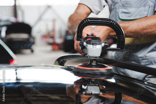 Tableau sur toile Car Polish