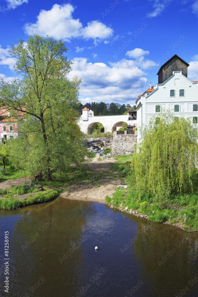 River and medieval city of Cesky Krumlov
