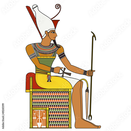 figure of ancient egypt pharaoh