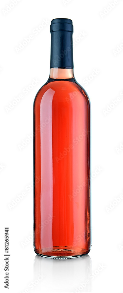 Wine bottle isolated on white Wine bottle isolated on white