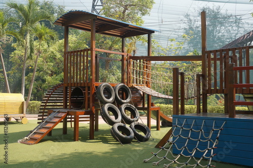 playground kid park swing gym slide fun concept