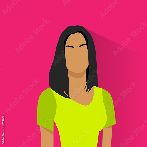 profile icon female african american avatar woman