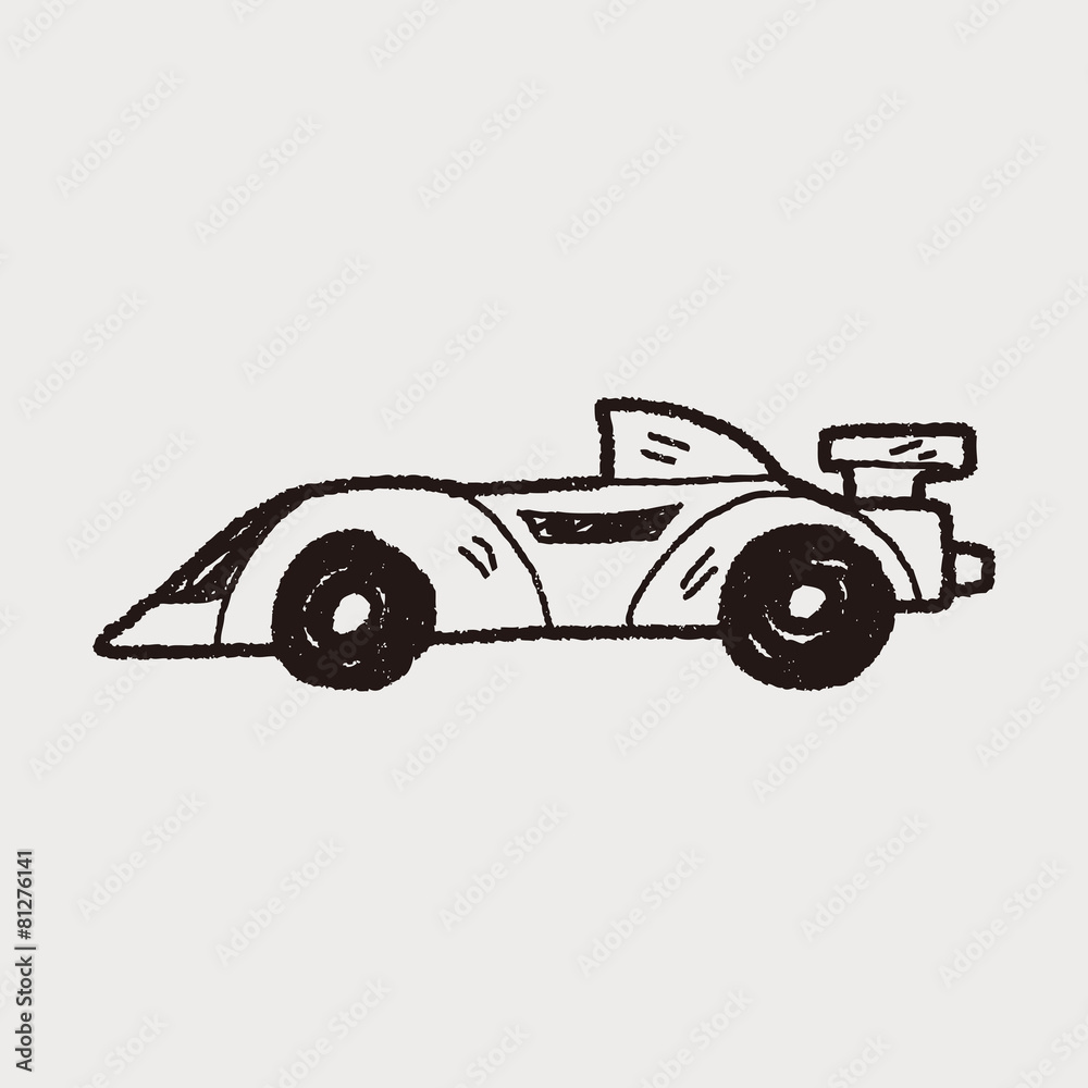 racing doodle